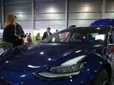 In Ukraine officially unveiled a new Tesla Model 3